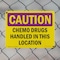 Signmission Radiation & Laser Sign, 7 in H x 10 in W, Plastic, Rectangle OS-2PACK-CR-P-710-L-10134 - alternate 3